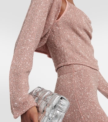 Coprispalle Alimia in maglia lamé | Altuzarra