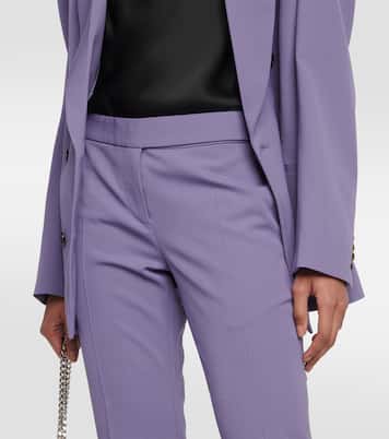 Low-rise wool-blend pants | Stella McCartney