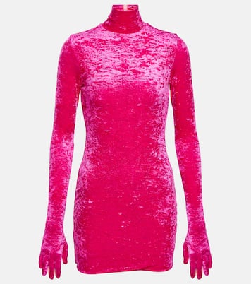 Velvet minidress | Vetements