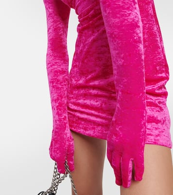 Velvet minidress | Vetements