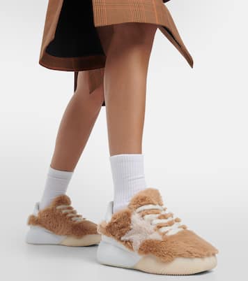 Loop faux fur sneakers | Stella McCartney