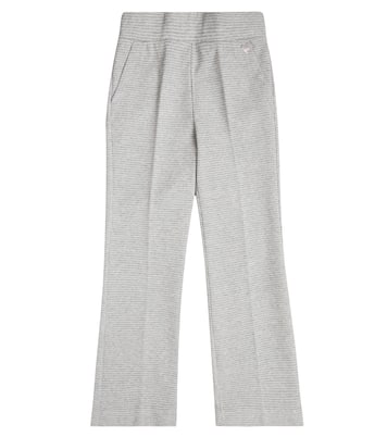 Pantalones flared en mezcla de algodón | Monnalisa