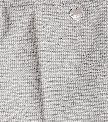 Pantalones flared en mezcla de algodón | Monnalisa