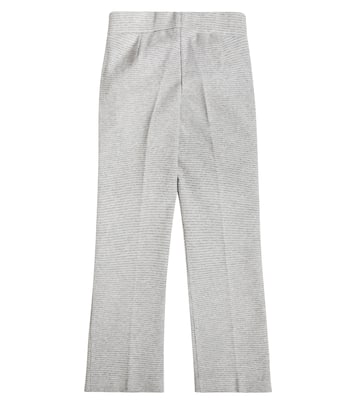 Pantalones flared en mezcla de algodón | Monnalisa
