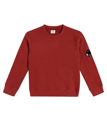 Felpa Lens in jersey di cotone | C.P. Company Kids