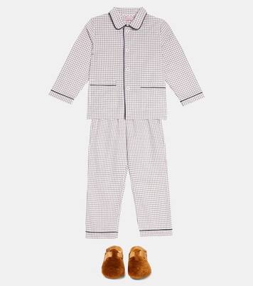 Pijama Romera de algodón a cuadros | La Coqueta