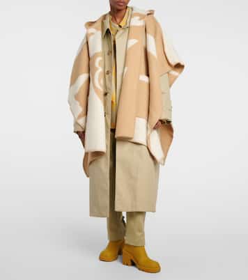 Capa de lana estampada | Burberry