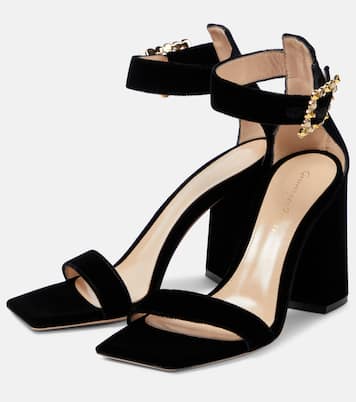 Sandalias Wondy de terciopelo | Gianvito Rossi