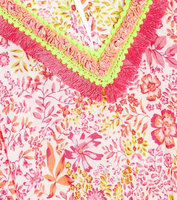 Bedrucktes Kleid Agathe | Poupette St Barth Kids