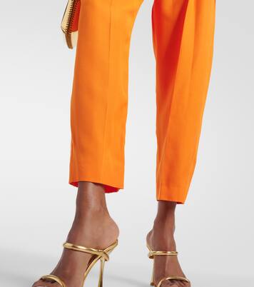 Pantalones cropped Iconic de tiro alto | Stella McCartney