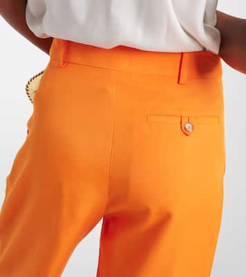 Pantalones cropped Iconic de tiro alto | Stella McCartney