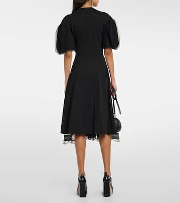Vestido midi de algodón | Simone Rocha