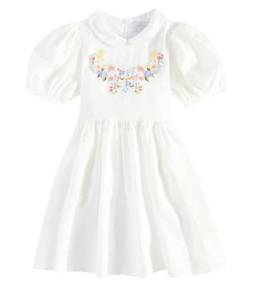 Besticktes Kleid aus Leinen | Paade Mode