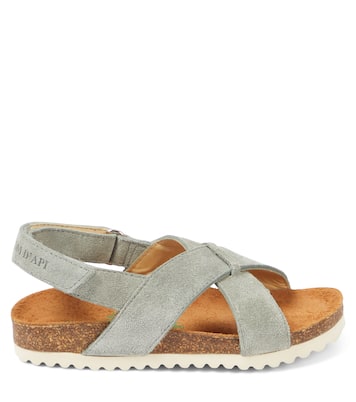 Sandali Groot Cross in suede | Pom d'Api