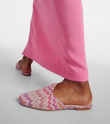 Mules en zigzag | Missoni