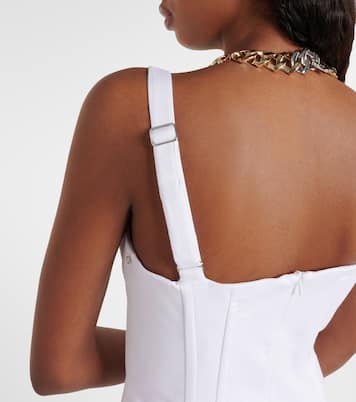 Abito bustier midi in cotone | Sportmax