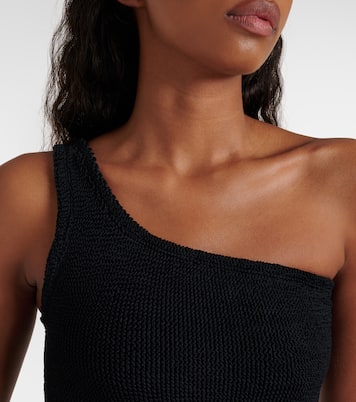 Nancy one-shoulder swimsuit | Hunza G