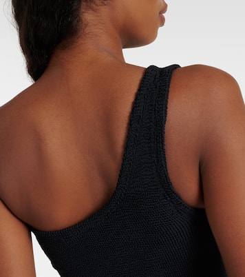 Nancy one-shoulder swimsuit | Hunza G