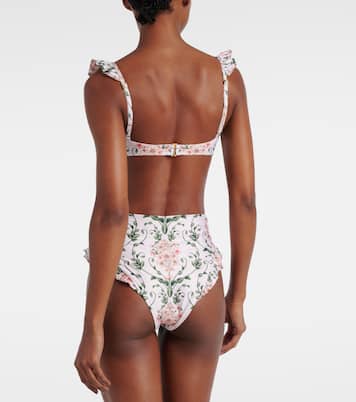 Kiwi Margarita Amanecer bikini top | Agua by Agua Bendita