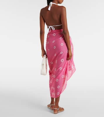 Pareo tie-dye in cotone | Anna Kosturova