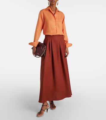 Camicia Neo André in lino | Loro Piana