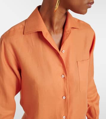 Camicia Neo André in lino | Loro Piana