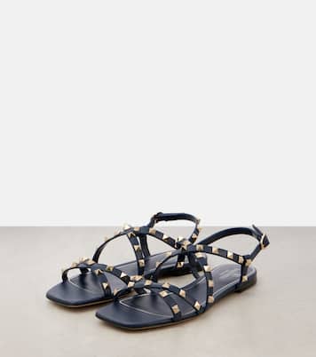 Sandalias Rockstud de piel | Valentino Garavani