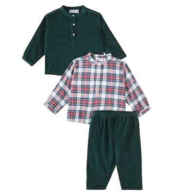 Bebé - set de blusas y pantalones de algodón | Molo