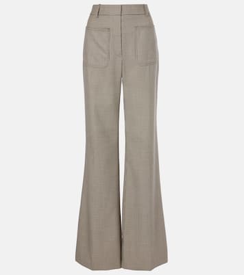 Christophe virgin wool flared pants | Nili Lotan