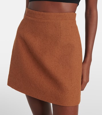 Minigonna Iconic in misto lana e cotone | Patou