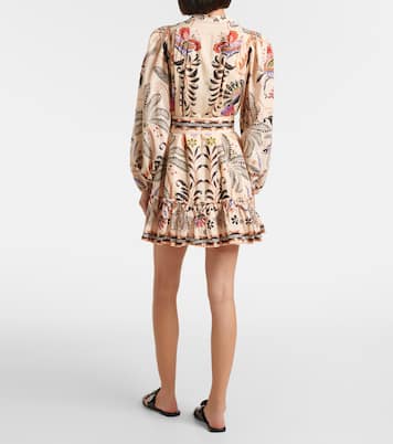 Cotton-blend dress | Farm Rio