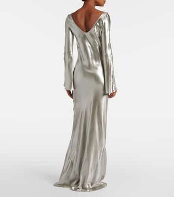 Robe Valletta aus Satin | Galvan