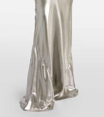 Robe Valletta aus Satin | Galvan