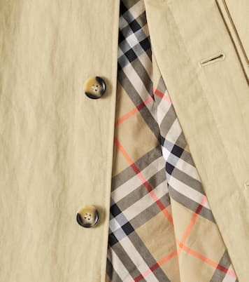 Technical twill car coat | Burberry Kids
