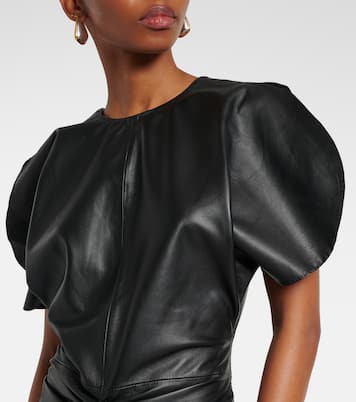 Robe aus Leder | Victoria Beckham