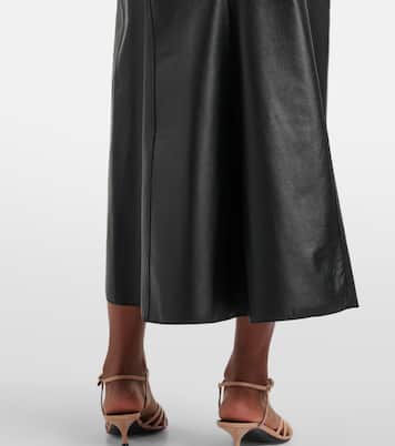 Robe aus Leder | Victoria Beckham