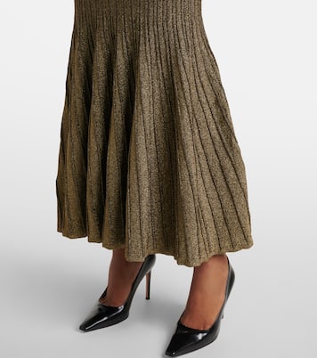 Maxikleid Raquel aus Lamé | Staud