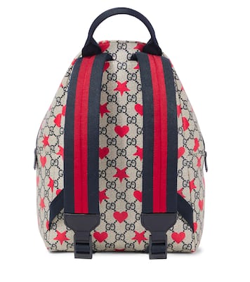 Zaino in canvas GG con stampa | Gucci Kids