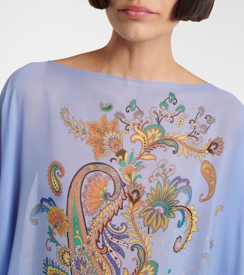 Bedrucktes Top aus Seide | Etro
