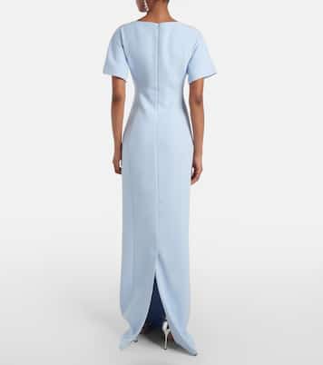 Cocktailkleid Lacin mit Kristallen | Safiyaa