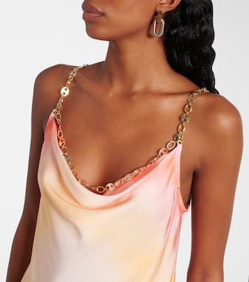 Tie-dye slip dress | Rabanne