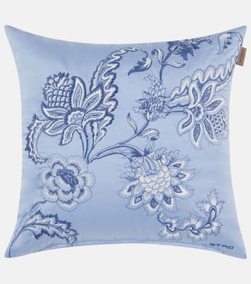 Cuscino Bloom in cotone con ricamo | Etro