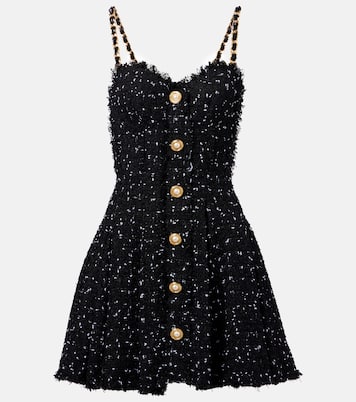 Robe en tweed lamé | Balmain