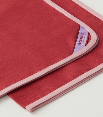 Rainbow Vino Large set of 2 napkins | La DoubleJ