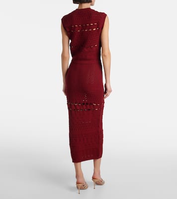 Top in maglia con cut-out | Elie Saab