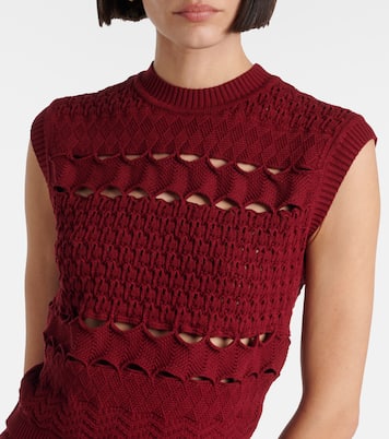 Top in maglia con cut-out | Elie Saab
