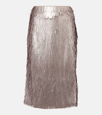 Gonna a tubino con paillettes | Róhe