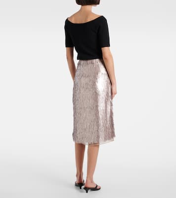 Gonna a tubino con paillettes | Róhe