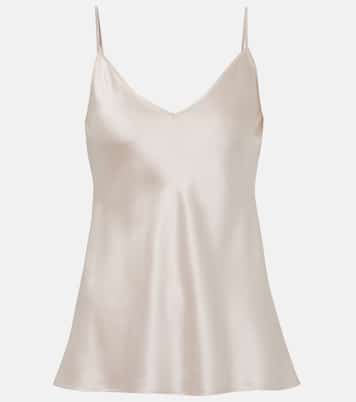 Clea silk tank top | Joseph