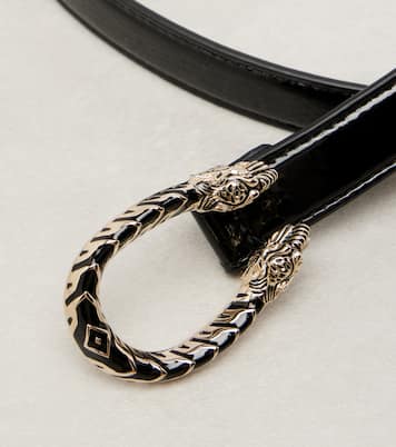 Dionysus patent leather belt | Gucci